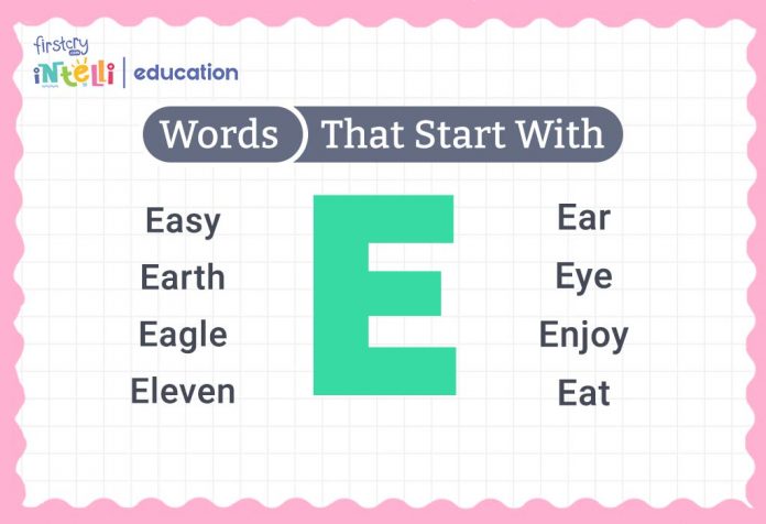 Words That Start With E