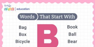 Words That Start With B