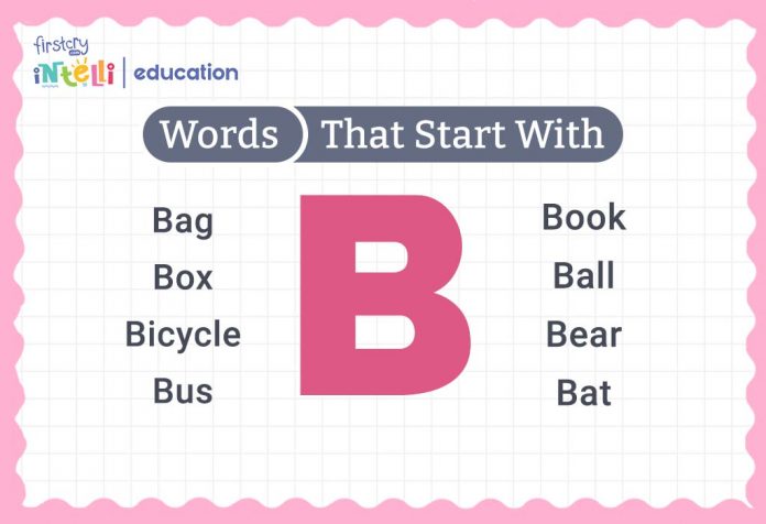 Words That Start With B