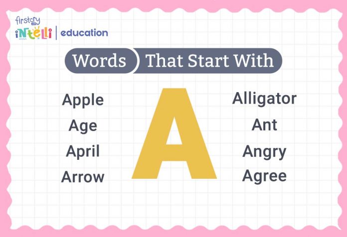 Words That Start With A