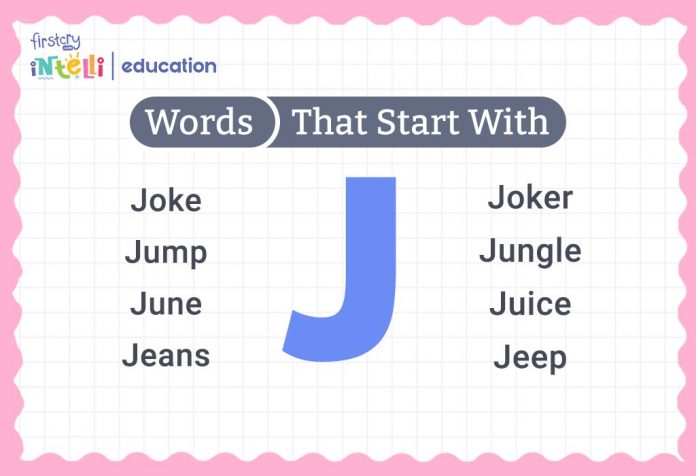 Words That Start With J
