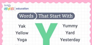 Words That Start With Y