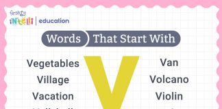 Words That Start With V