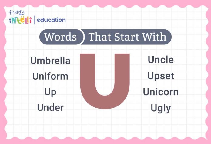 Words That Start With U