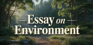 Essay on Environment