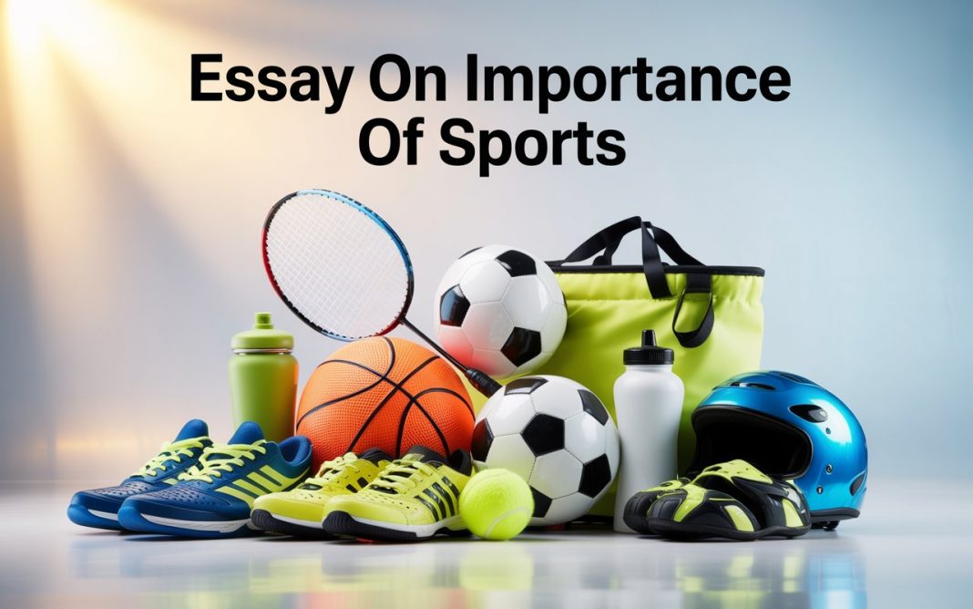 Essay On Importance Of Sports in English for Classes 1,2,3 Kids: 10 ...