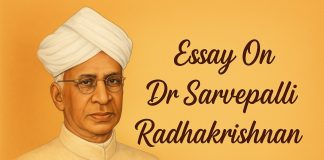 Essay On Dr Sarvepalli Radhakrishnan - 10 Lines, Short And Long Essay