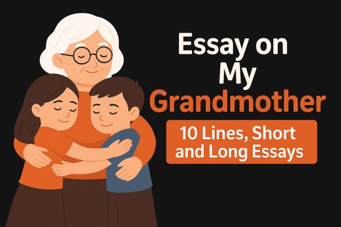 Essay on My Grandmother - 10 Lines, Short and Long Essays