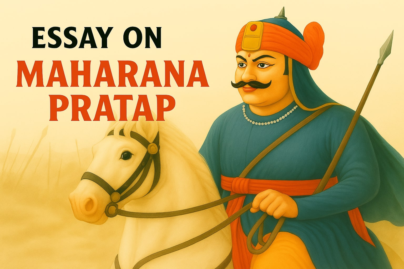 Essay on Maharana Pratap in English for Students and Children