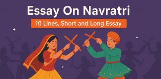 Essay On Navratri In English - 10 Lines, Short and Long Essay