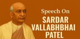 Speech On Sardar Vallabhbhai Patel In English - 10 Lines, Short, And Long Speeches