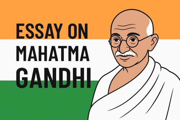 Essay on Mahatma Gandhi - 10 Lines, Short, and Long Essay