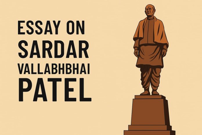 Essay On Sardar Vallabhbhai Patel - 10 Lines, Short, And Long Essay