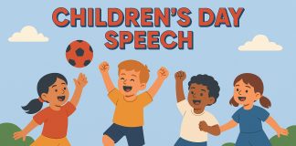 Children’s Day Speech 2025: Short And Long Speeches for Students and Children