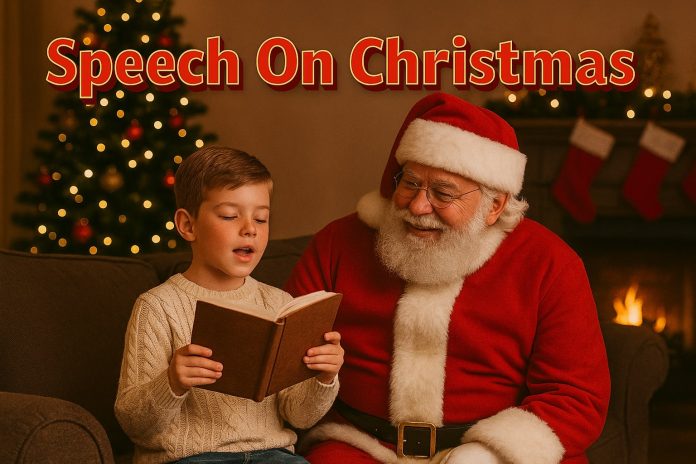 Speech On Christmas In English: Short and Long Speeches