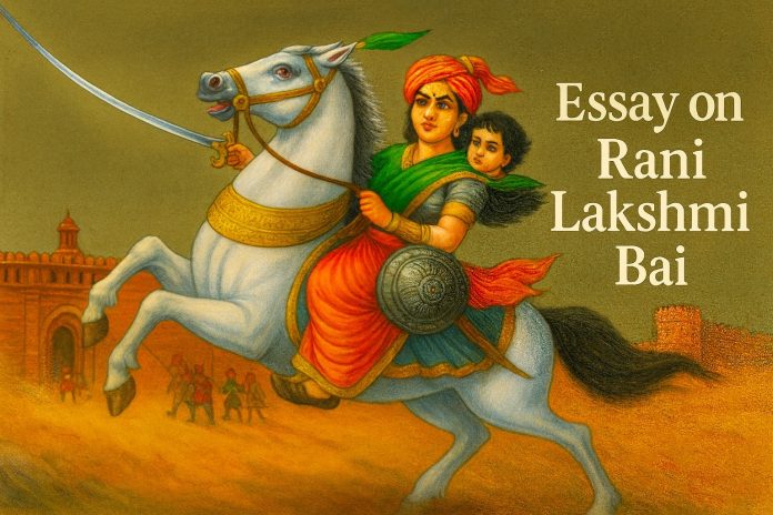 Essay On Rani Lakshmi Bai For Students And Children In English