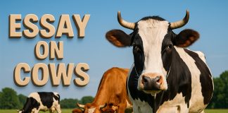 Essay On Cows - 10 Lines, Short, And Long Essay For Kids