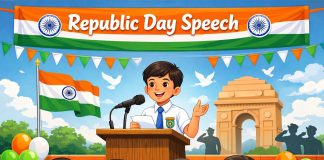 Republic Day Speech 2026 In English For Students And Children