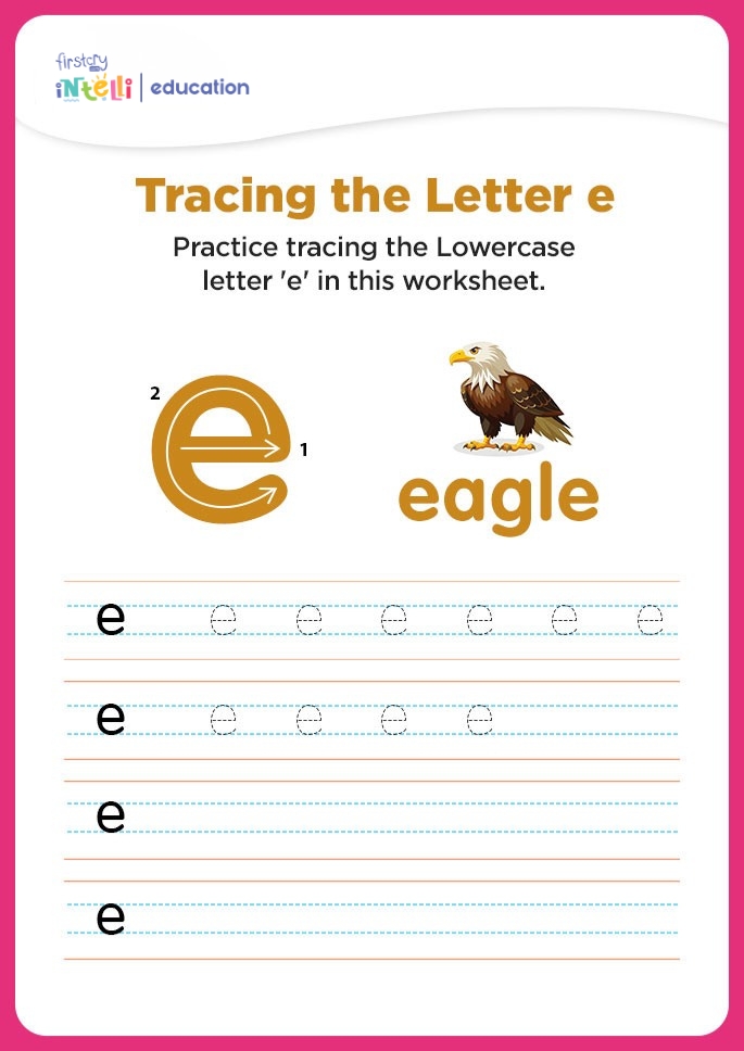 e for eagle tracing worksheet e for eagle tracing worksheet
