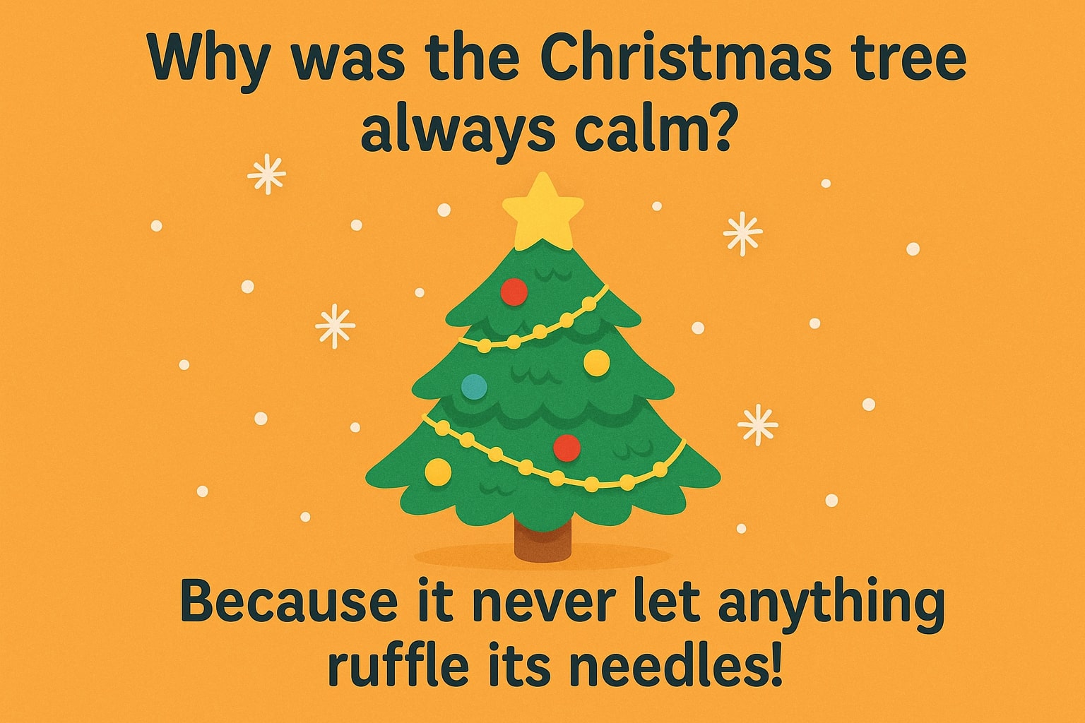 Christmas Tree Jokes for Kids