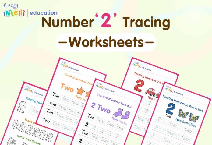 Tracing Number 2 Tracing