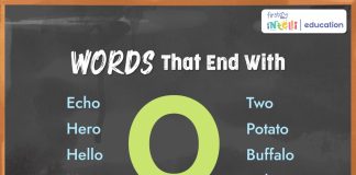 Words That End with O