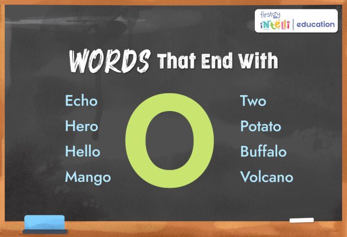 Words That End with O