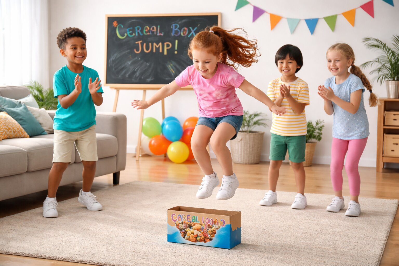 Cereal Box Jump