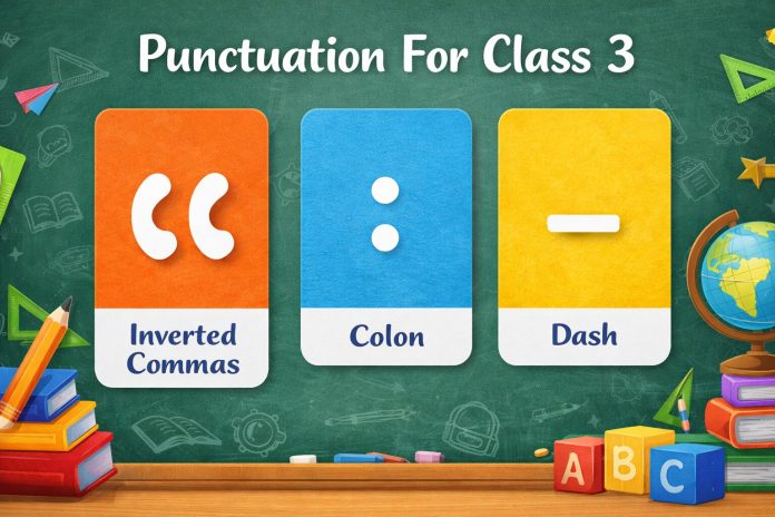 Punctuation For Class 3 - Types, Rules, & Worksheets