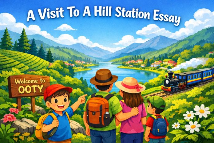 A Visit To A Hill Station Essay - 10 Lines, Short, And Long Essay