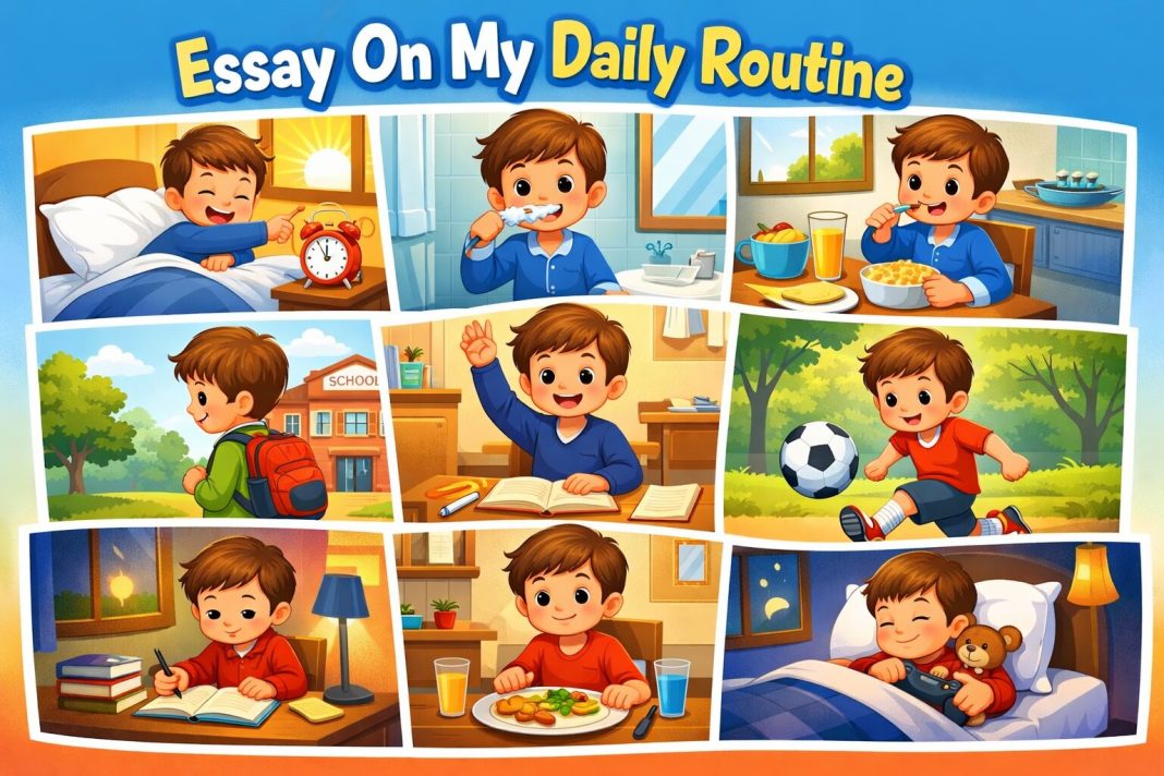 Essay On Daily Routine for Students and Children