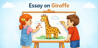 Essay On Giraffe - 10 Lines, Short, And Long Essay