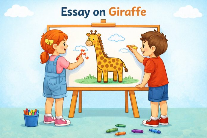 Essay On Giraffe - 10 Lines, Short, And Long Essay