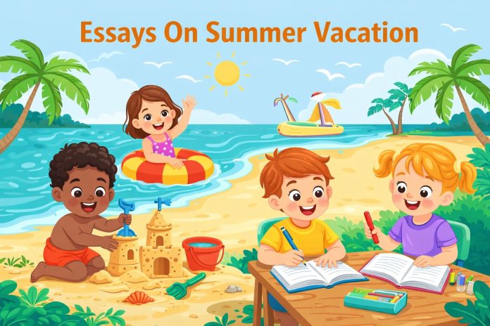 Essay On Summer Vacation - 10 Lines, Short, And Long Essay