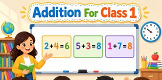 Addition For Class 1