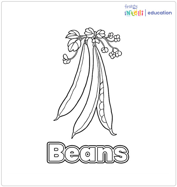 Beans Coloring Page