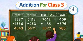 Addition for Class 3