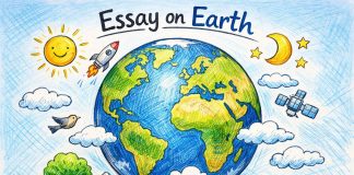 Essay On Earth - 10 Lines, Short And Long Essay