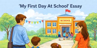 My First Day At School Essay