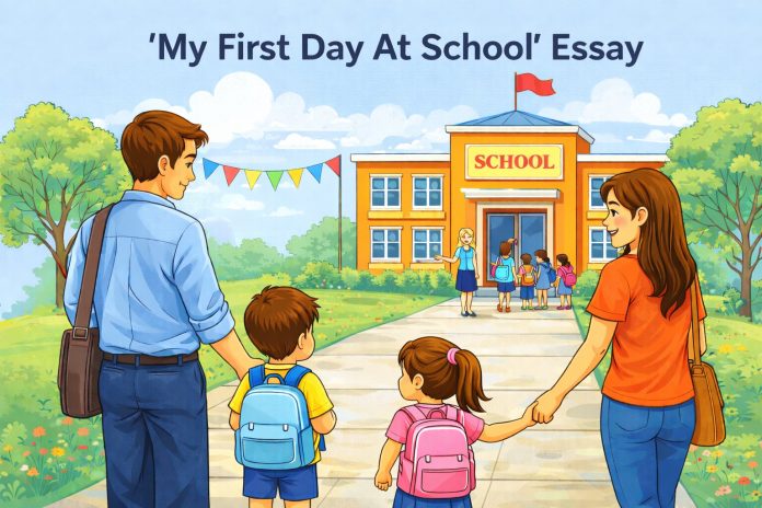 My First Day At School Essay