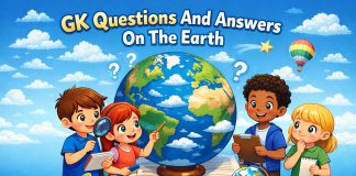 GK Questions And Answers On The Earth For Kids