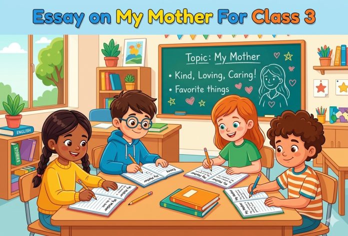 Essay on My Mother for Class 3