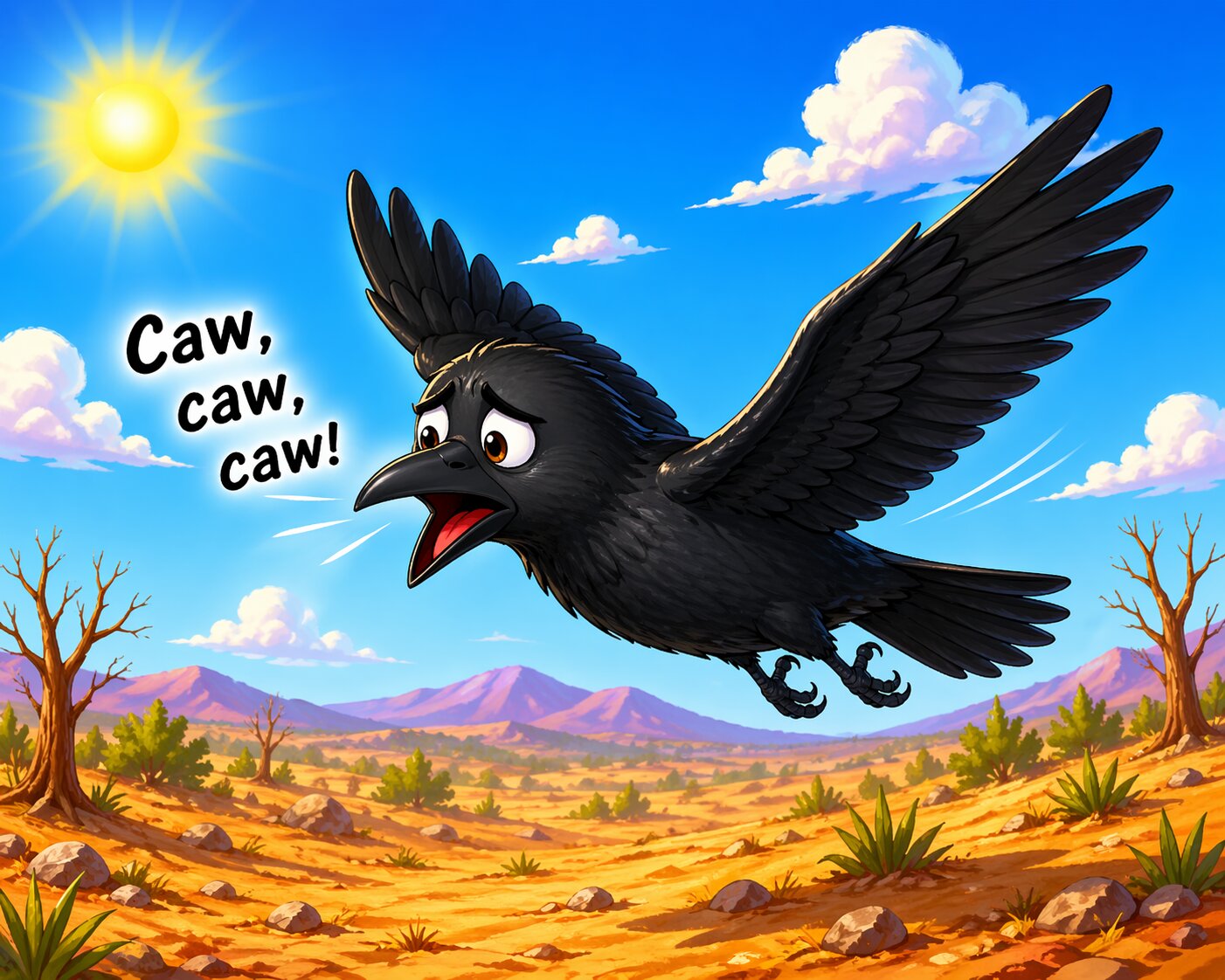 Crow is Thristy
