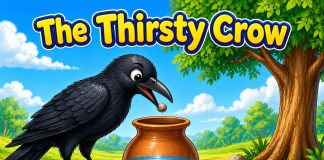 The Thirsty Crow Story with Moral