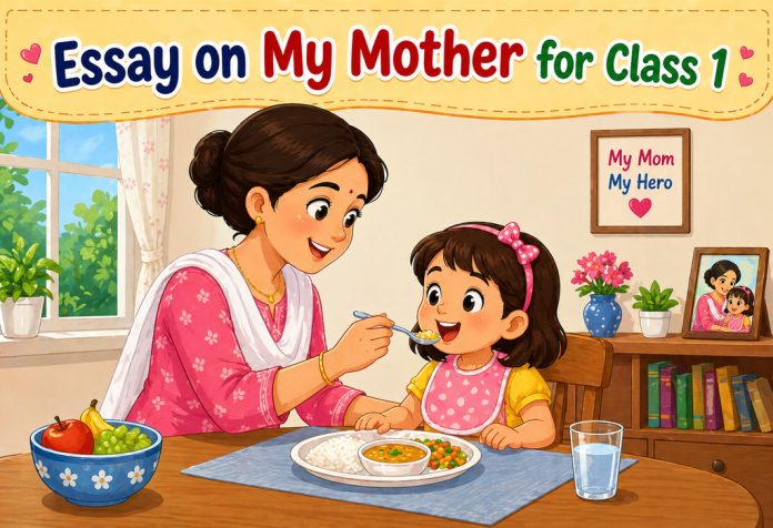 Essay On My Mother for Class 1