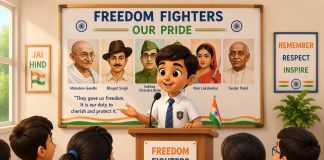 Speech On Freedom Fighters For Students And Children