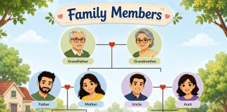 Family Members for Kids