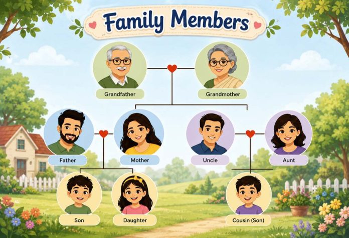 Family Members for Kids