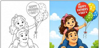 Fathers Day Coloring Pages