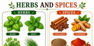 Names Of Herbs And Spices